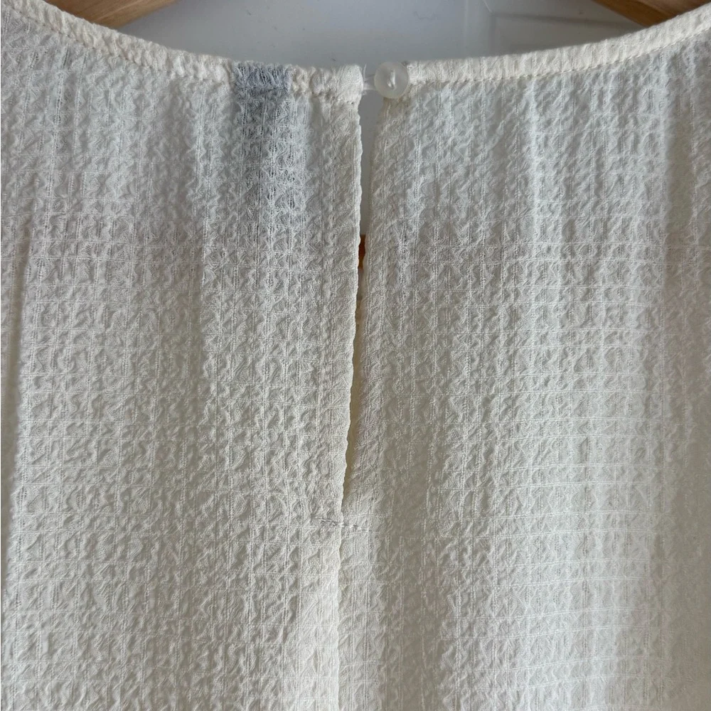 Divided Ivory Tiered Mini Dress - Picture 7 of 8